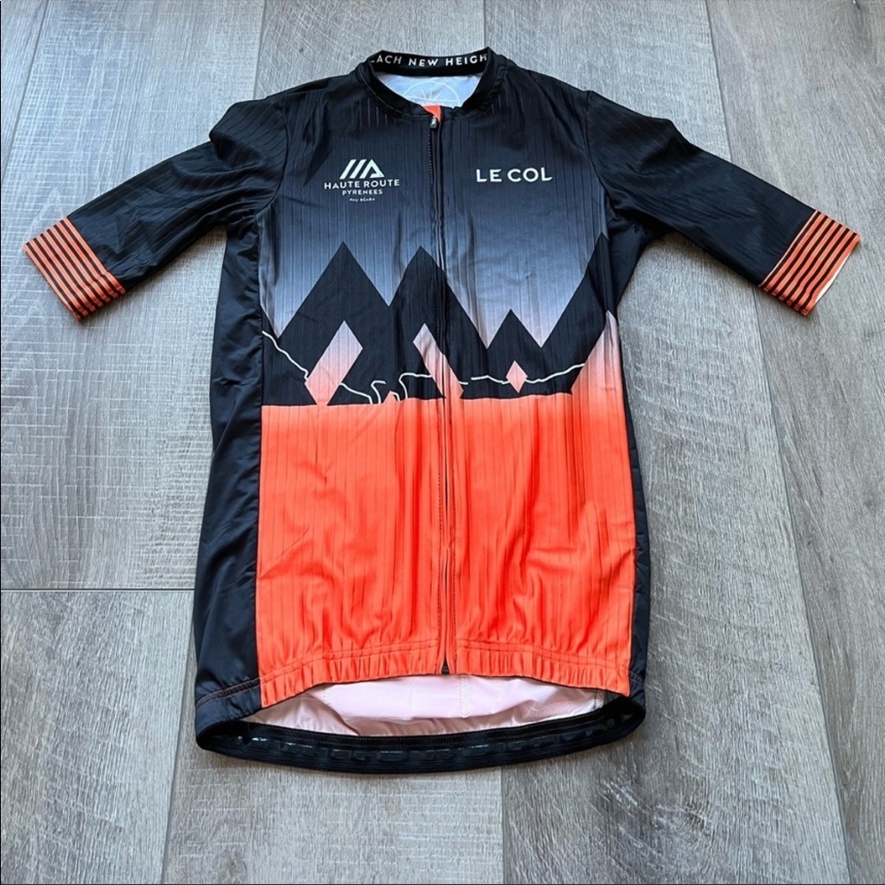 Le Col x Haute Route Pyrenees Cycling Jersey Size Medium